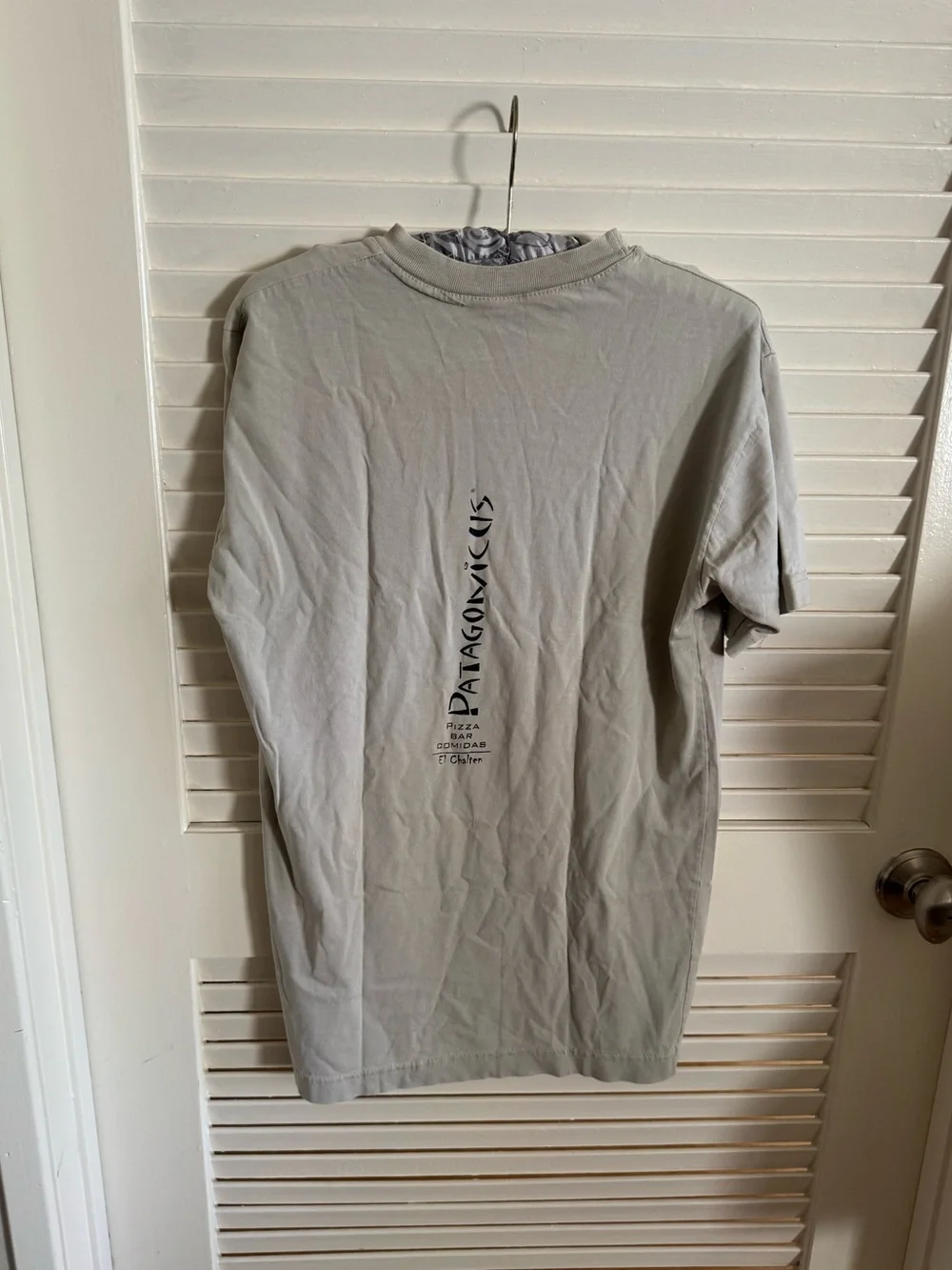 Patagonicas Patagonia cream graphic t-shirt